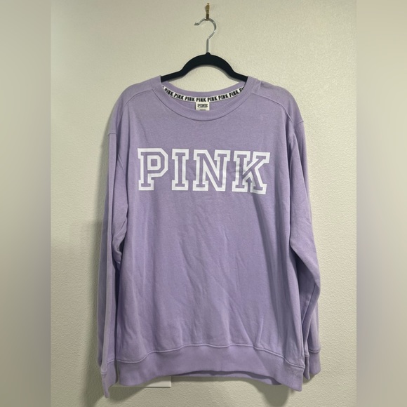 PINK Victoria's Secret Sweaters - Light Purple PINK Crewneck